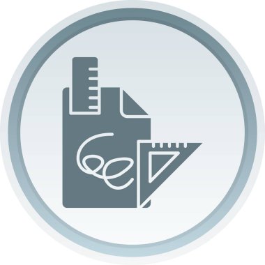 Modern simgenin vektör illüstrasyonu