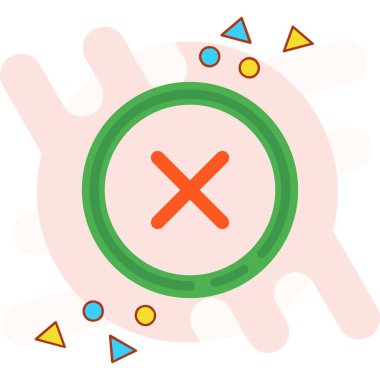 Haç yok. Basit resimleme