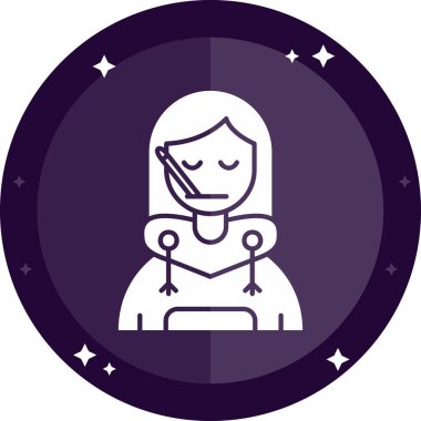 Vektör illüstrasyonu, simge ögesi arkaplanı