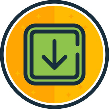 Seo simgesinin vektör illüstrasyonu