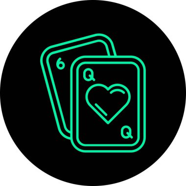 Modern simgenin vektör illüstrasyonu