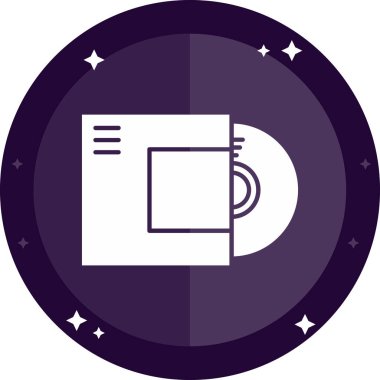 Moda biçiminde izole edilmiş kart simgesi