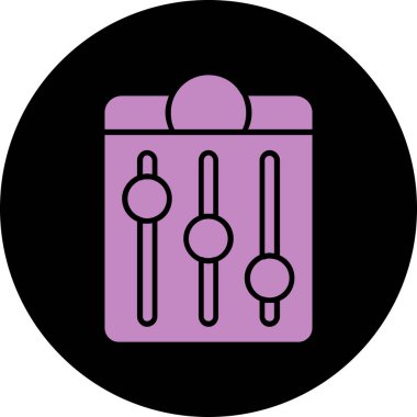 Modern simgenin vektör illüstrasyonu simge eksikliği