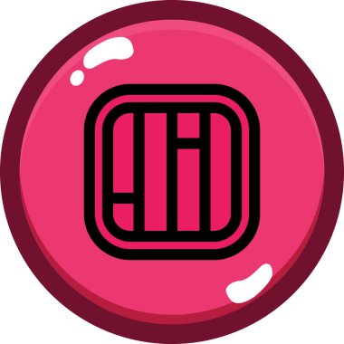 top simgesi, vektör illüstrasyonu