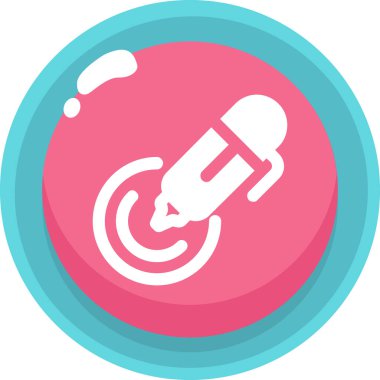 Modern simgenin vektör illüstrasyonu