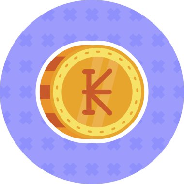 Para ikonu. Web için para vektör simgelerinin basit çizimi