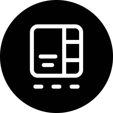 Eğitim simgesinin vektör illüstrasyonu