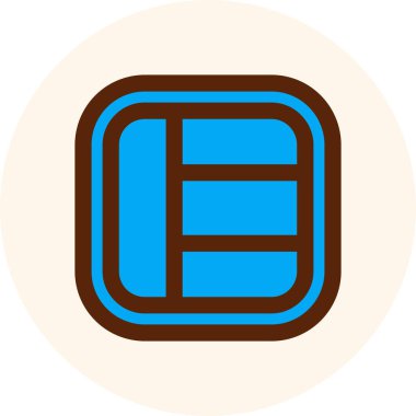 Modern b 'nin vektör illüstrasyonu eksik simgesi