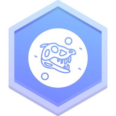 Kalkanı olan bir yılanın vektör çizimi