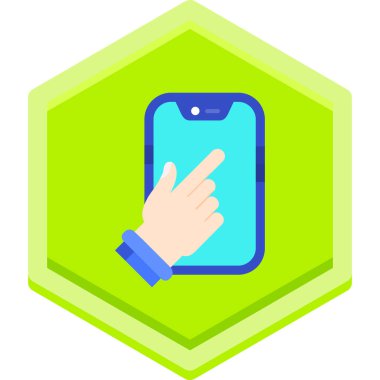 Telefon simgesi vektör illüstrasyonu