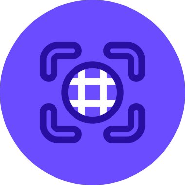 seo modern simgesinin vektör illüstrasyonu