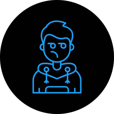 Çocuk simge vektör çizim