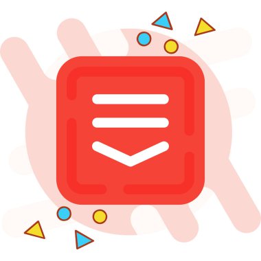 e- posta simgesi vektör illüstrasyonu