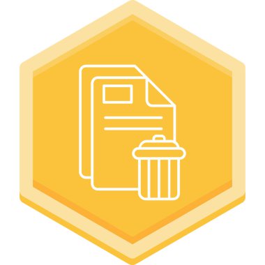 Dosya. Web simgesi basit illüstrasyon