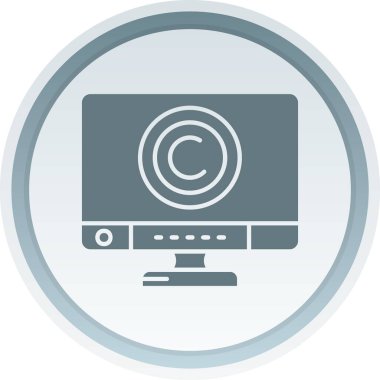 vektör cd simgesi illüstrasyonu