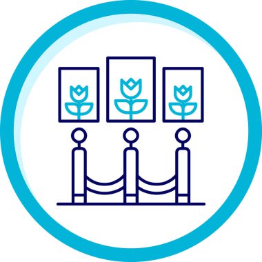 çiçek vektör simgesi modern basit illüstrasyon