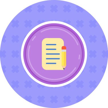 Kitap simgesi, modern vektör illüstrasyon tasarımı