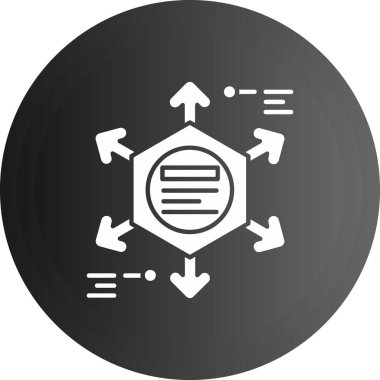 seo modern simgesinin vektör illüstrasyonu