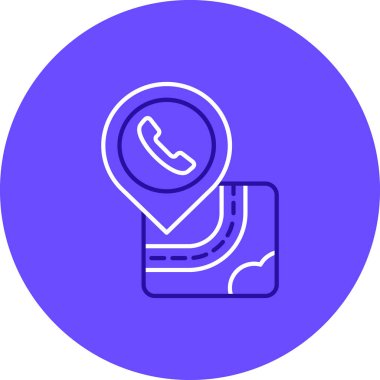 harita konumu ikon vektör illüstrasyonu