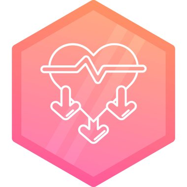 Aşk çizgisi, kalp ve kalp ikonu beyaz arka planda izole edilmiş. Sevgililer Günü. Romantik gün tebrik kartı. Renkli taslak konsepti. vektör.