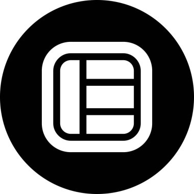 b 'nin vektör illüstrasyonu