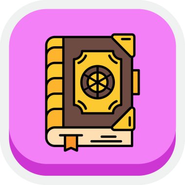 kitap simgesi vektör illüstrasyonu