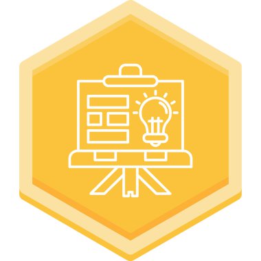 Modern eğitim ikonunun vektör illüstrasyonu