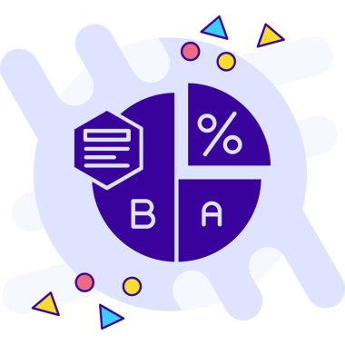 İndirim. Web simgesi basit illüstrasyon
