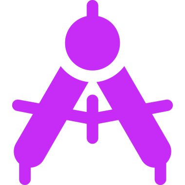 Tek bir simgenin vektör illüstrasyonu