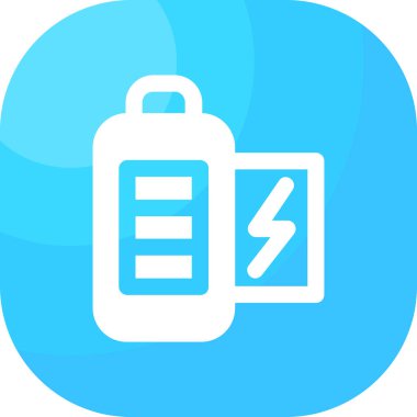 vektör Batarya simgesi