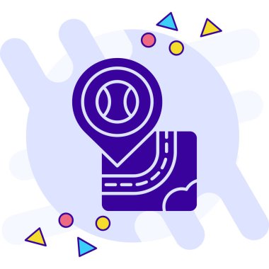 Oyun. Web simgesi basit illüstrasyon