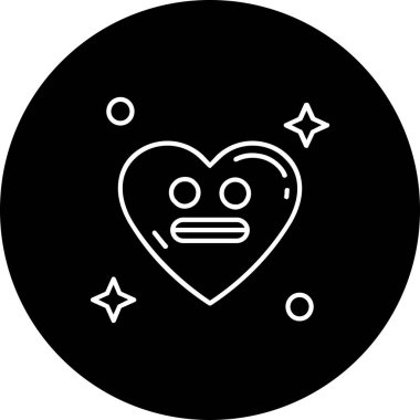 Vektör Kalp Simgesi illüstrasyonu