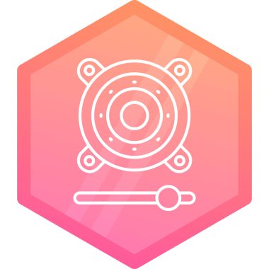 çizgi bal peteği simgesi beyaz arkaplanda izole edildi. Bal hücrelerinin sembolü. tatlı doğal yiyecekler. turuncu taslak konsept. vektör.