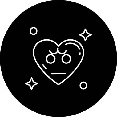 Kişisel ve ticari kullanım için vektör emoji simgesi...