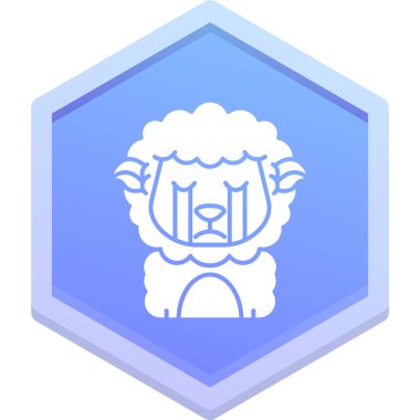 Bir Noel çelenginin mavi arkaplanının vektör çizimi