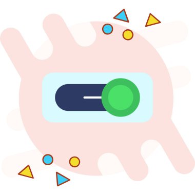 Virüs. Web simgesi basit illüstrasyon