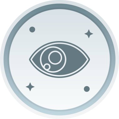 Göz simgesi vektör illüstrasyonu