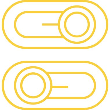 Tek bir izole halatın vektör çizimi