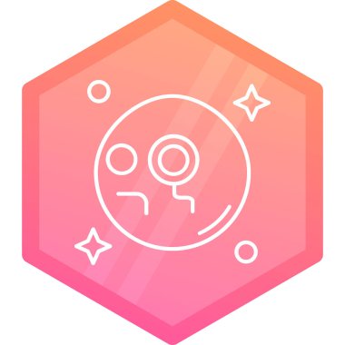 Oyunun bir simgesinin vektör illüstrasyonu