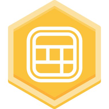 Kutu simgesi olan vektör kutusu.