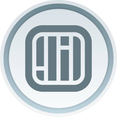 Eşsiz dolar işareti vektör simgesi