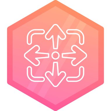 ok simgesinin vektör illüstrasyonu