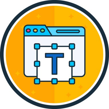 seo modern simgesinin vektör illüstrasyonu