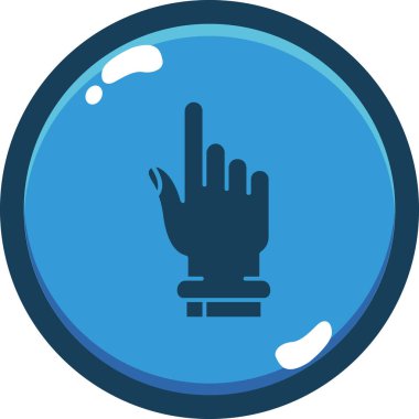 İzole edilmiş tek bir su damlasının vektör çizimi