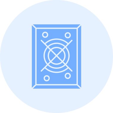 hedef vektör simgesi modern satır