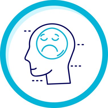 emoji simgesinin vektör illüstrasyonu