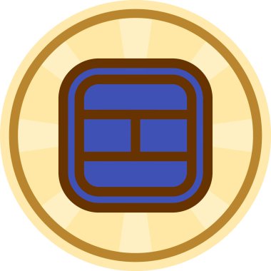money coin icon vector illustration