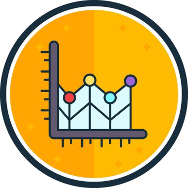 Analiz şeması vektör illüstrasyonu