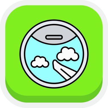 İzole edilmiş tek bir su simgesinin vektör illüstrasyonu