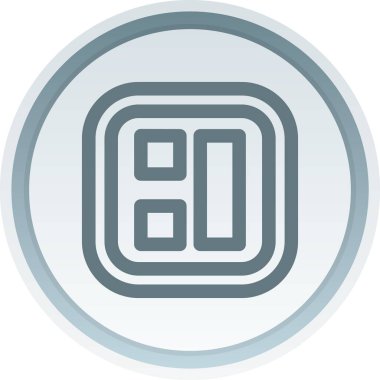 9 numaralı simgenin vektör illüstrasyonu